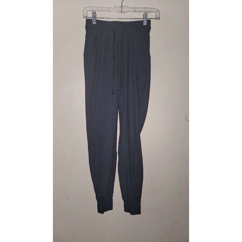 Lululemon Athletica Ready To Rulu Heathered True Navy Soft Joggers Size 0
